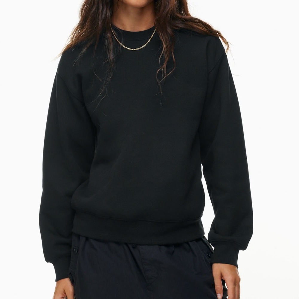 COZY FLEECE PERFECT CREW SWEATSHIRT